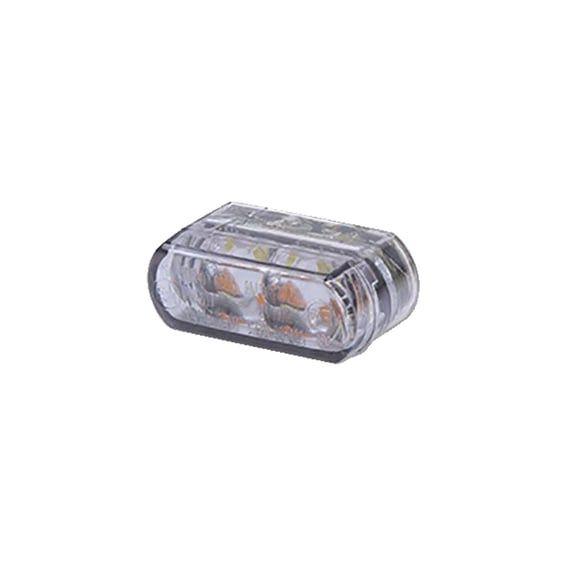 'Module 1' turn signal / position light. Smoke lens, ECE