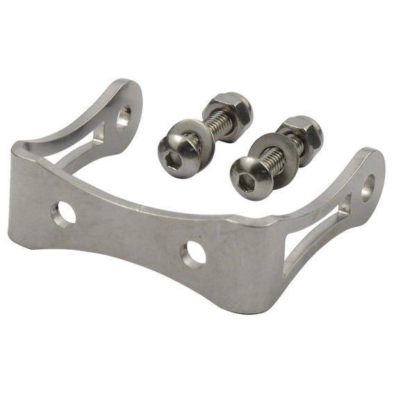 HKC, Retro tallight bracket. Stainless steel. Smooth