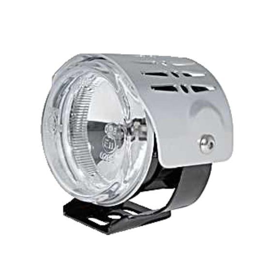 Haswell, 2.75" spotlamp. High beam. Black, silver cover