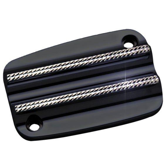 handlebar master cylinder cover, black diamond