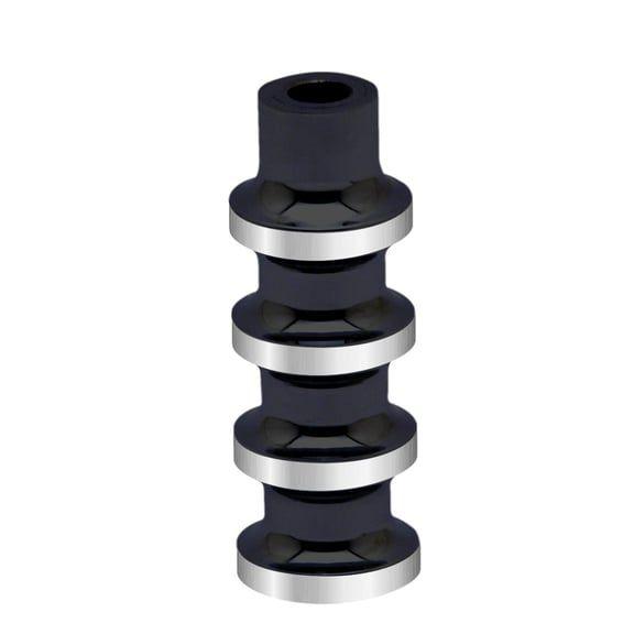 Finned shift/brake peg. Black CC