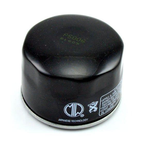 oil filter black