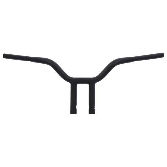 Chubby Psycho streetfighter bar 1-1/4". Black, 10"