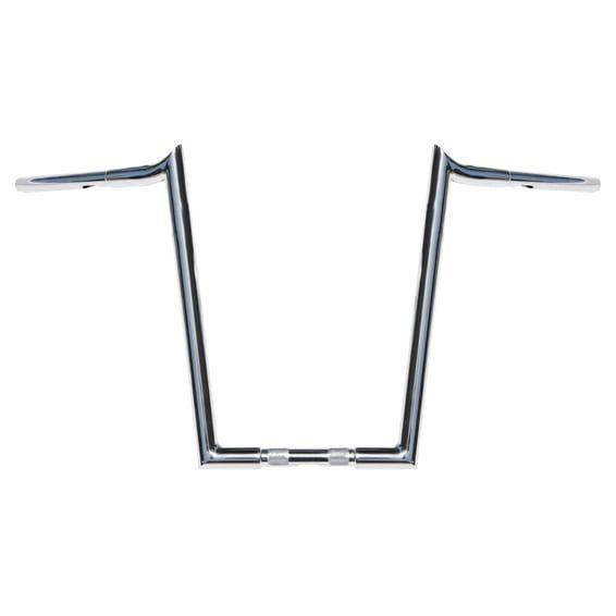 Chubby Hooked 1-1/4" ape hangers. 16" rise. Chrome