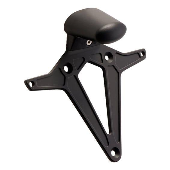 KH1000 license plate holder. Black