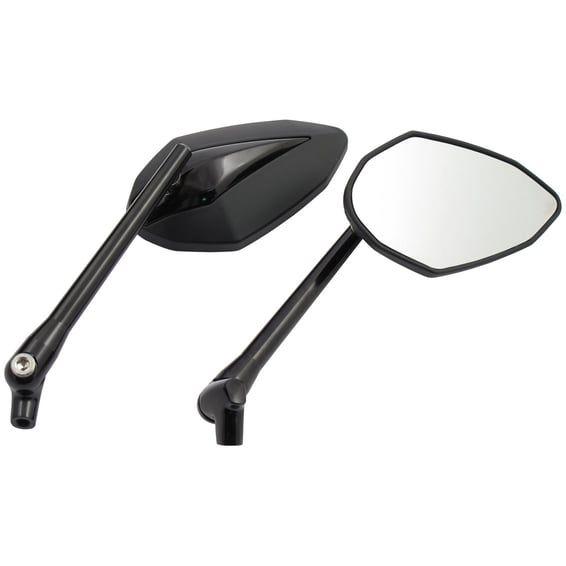 'Double Deuce' mirror set. Black head & stem