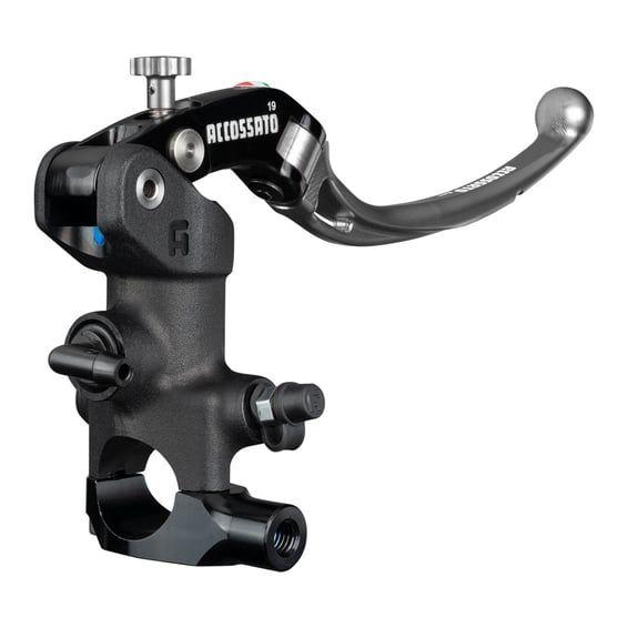 radial brake master cyl. Long lever NRST. Silver