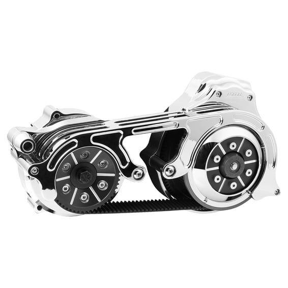 BDL, TC2P series 2" 8mm belt drive kit. Chrome