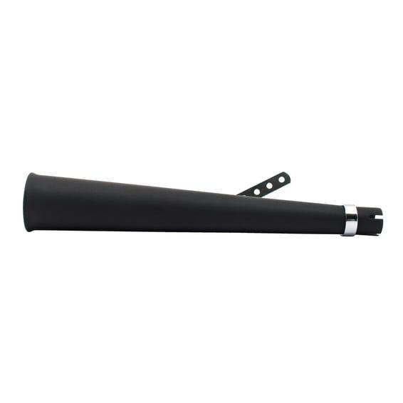 Sei megaphone universal muffler 24" long black