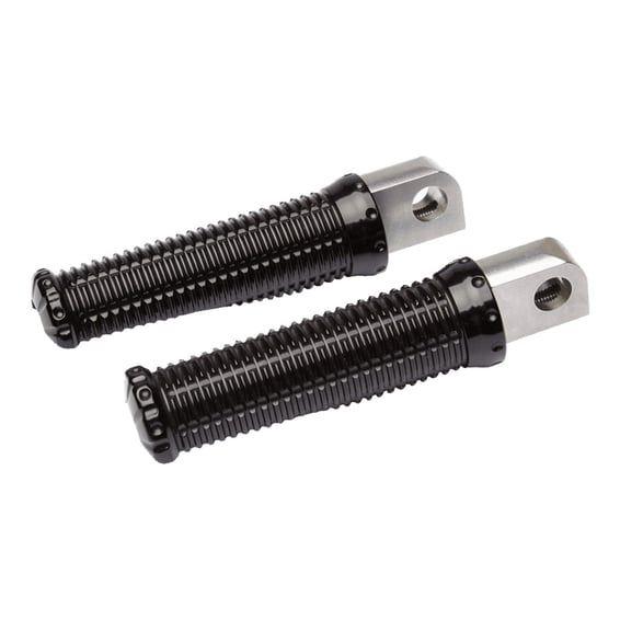 Misano rider foot pegs, black