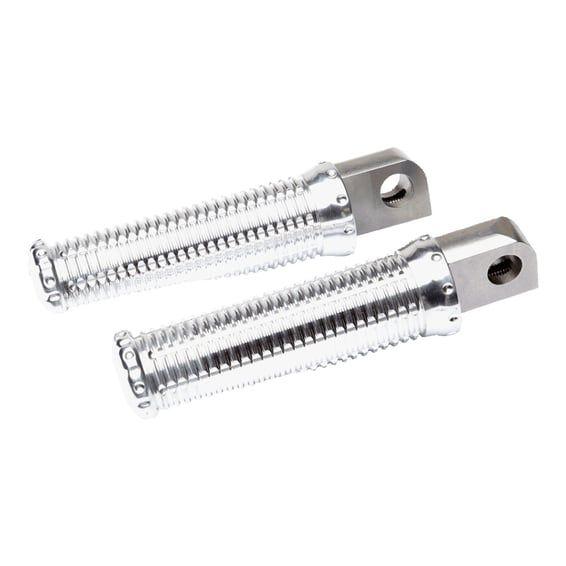 Misano rider foot pegs, chrome