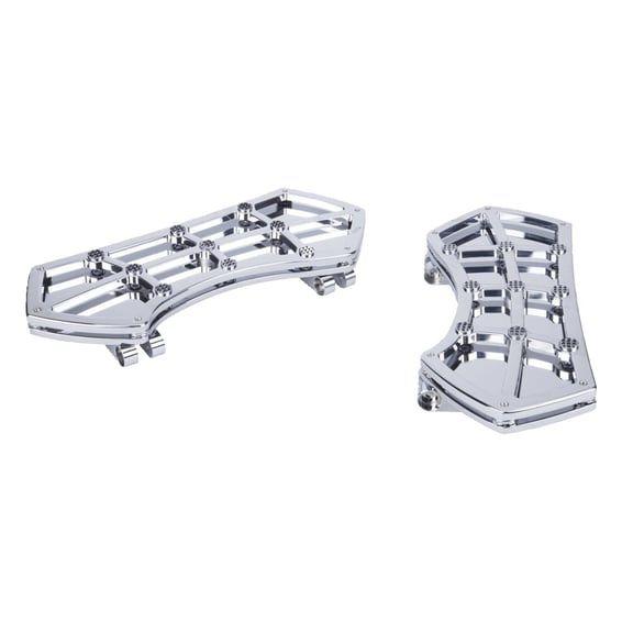 Diamond rider floorboards. Chrome