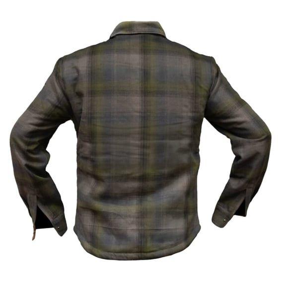 Bear lined shirt gray