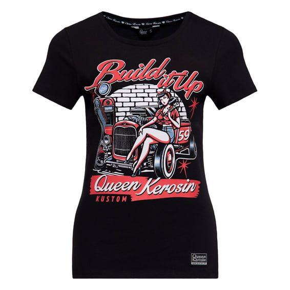 Queen Kerosin Build It Up t-shirt black