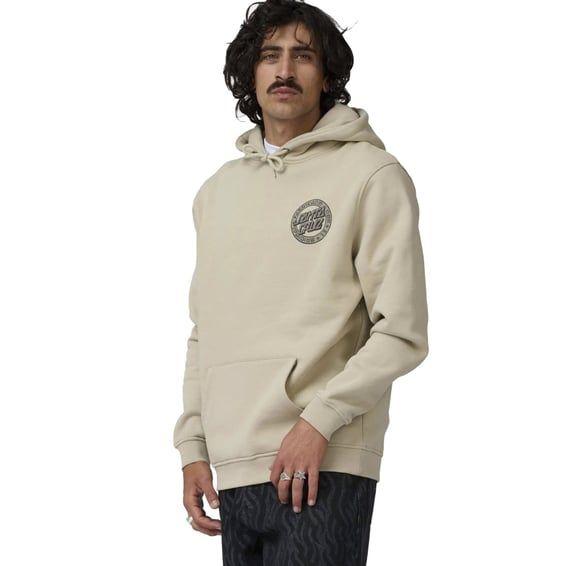 Loco Dot hoodie stone gray
