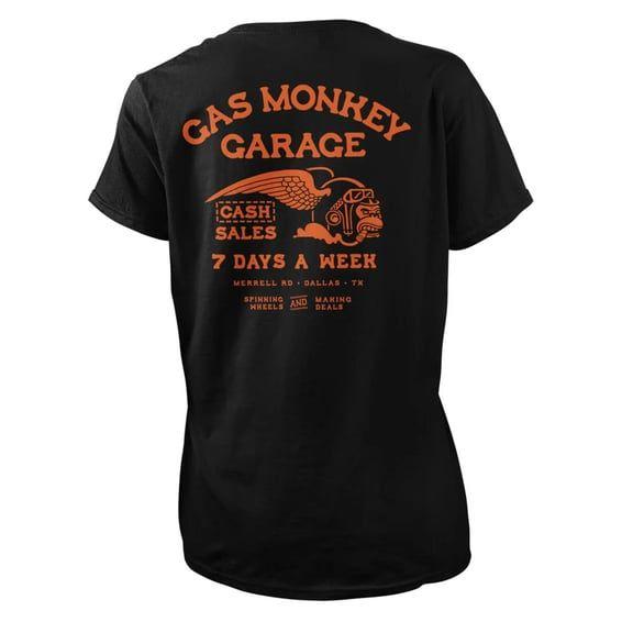 GMG Cash Monkey female t-shirt black