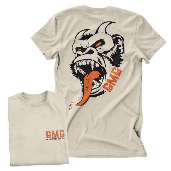 GMG Deamon Monkey t-shirt khaki