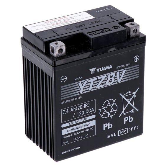 High performance AGM battery, YTZ8V