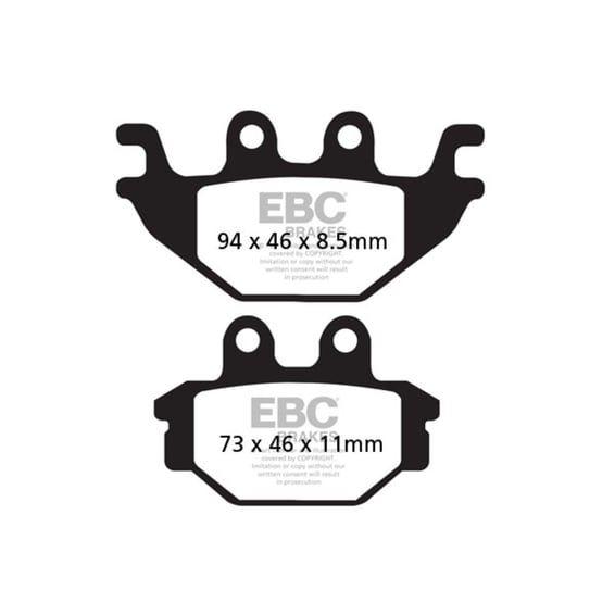 V-pad Semi Sintered brake pads