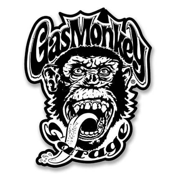 GMG Spitting Monkey Sticker