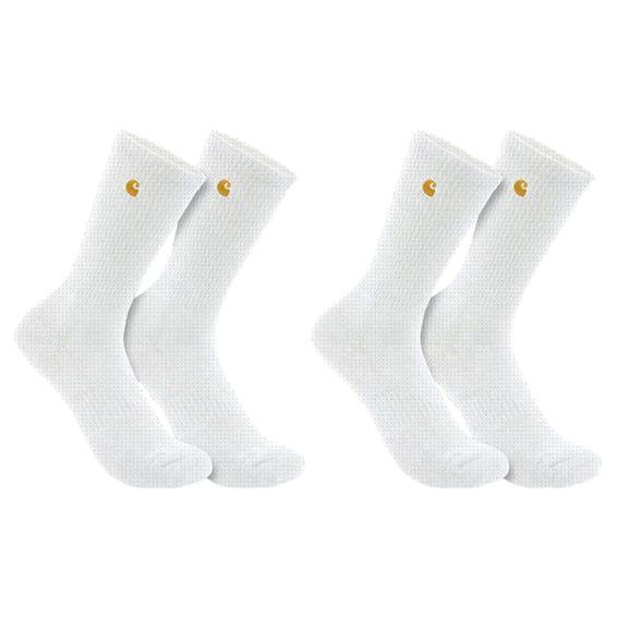 Force™ Midweight Crew socks 2 Pack white