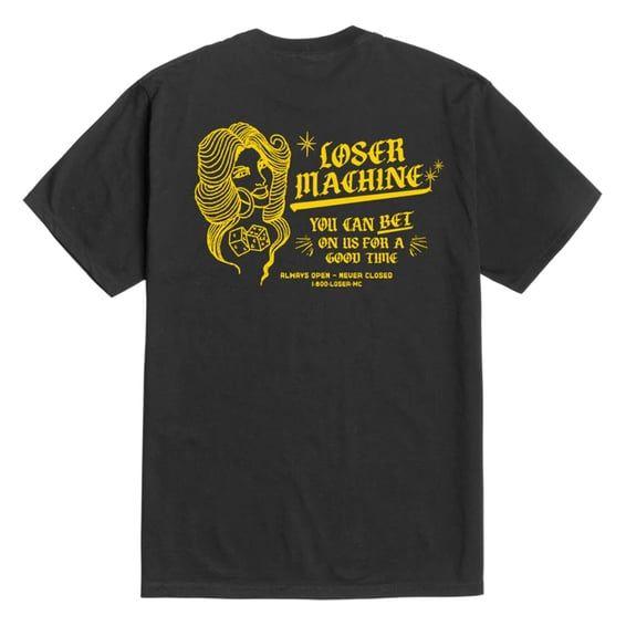Loser Machine Roll the dice t-shirt black
