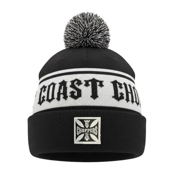 WCC Hockey beanie black/white