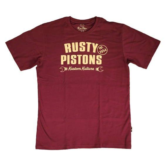 Low Rod t-shirt burgundy