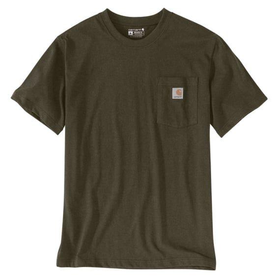 Dearborn Pocket t-shirt olive logs