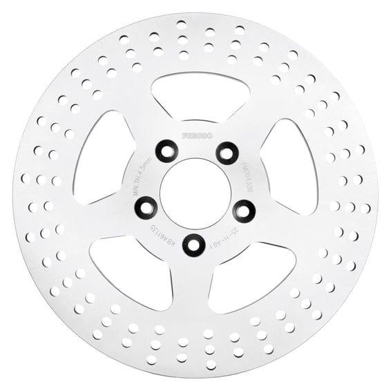 11.8"/300mm brake rotor. Fixed