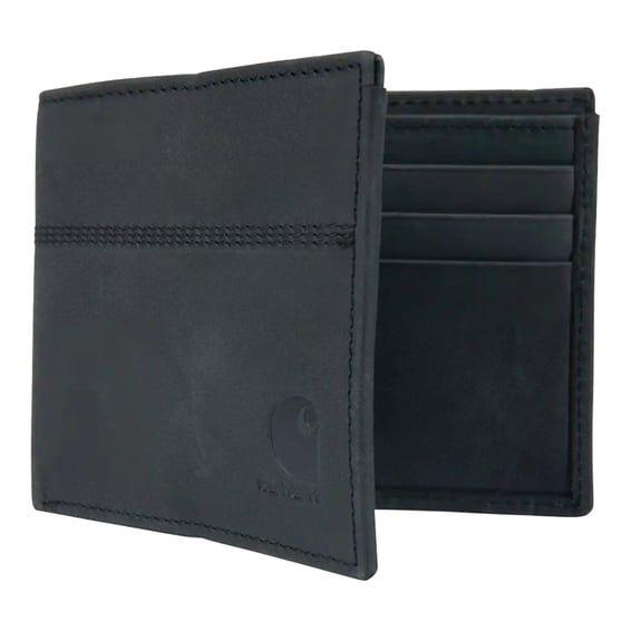 Saddle Leather Bifold wallet black