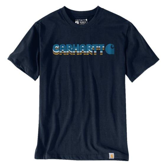 Irvine Layered Logo t-shirt navy