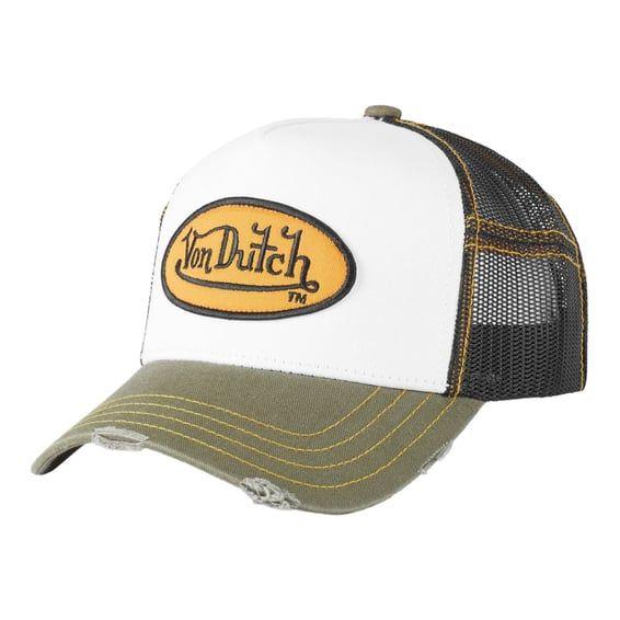 Trucker mesh cap white/black