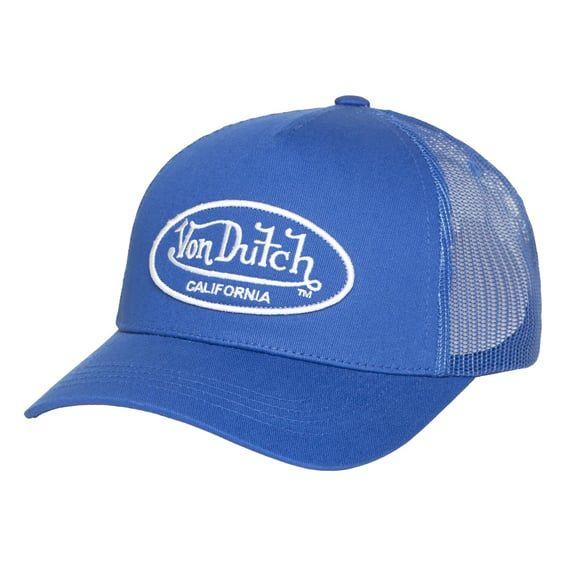 Baseball mesh cap royal blue