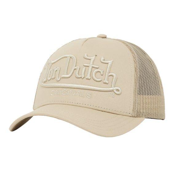Baseball mesh cap beige