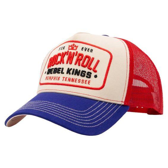 Rock 'n' Roll trucker cap beige