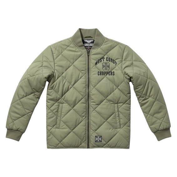 WCC Iron Quilted jacket olive green