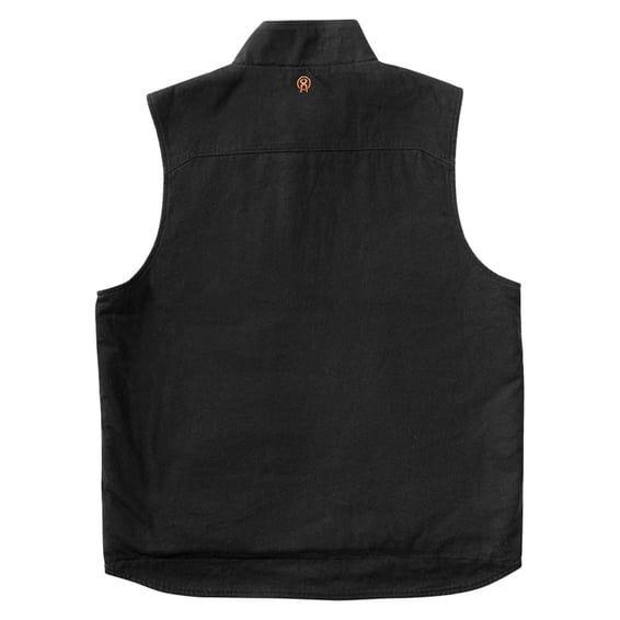 WCC Sherpa Lined Canvas Workvest black