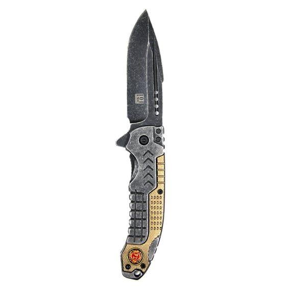 Fire department knife coyote