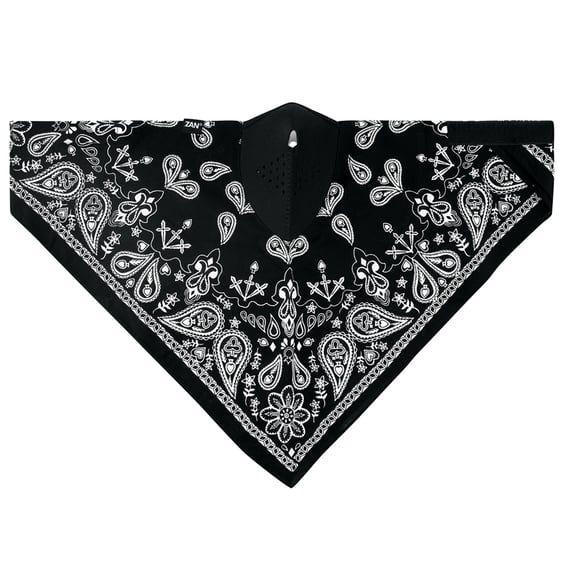ZANheadgear Neodanna mask black paisley
