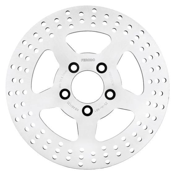 11.5"/292mm brake rotor. Fixed