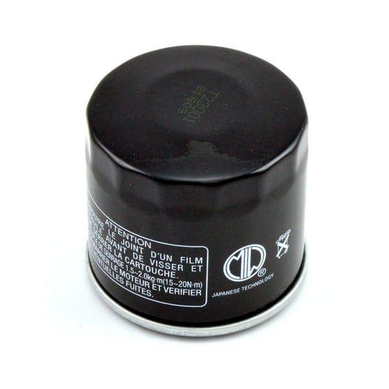 oil filter black