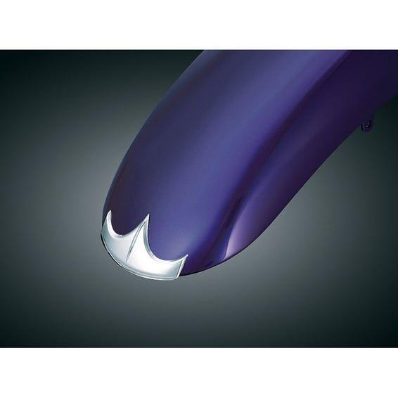 Universal front fender tip chrome