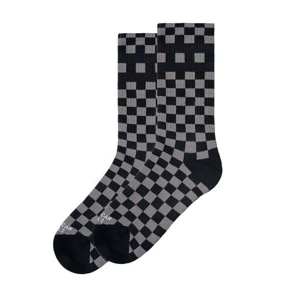 Checkerboard Mid High classic socks