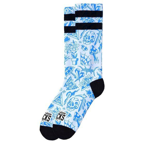 Freaked Signature socks blue