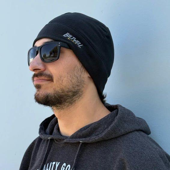 Shock beanie black
