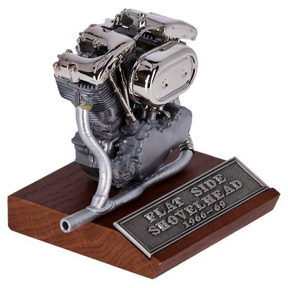 Shovelhead flat side 1:6 scale motor model