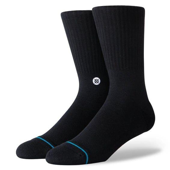 Icon Crew sock black