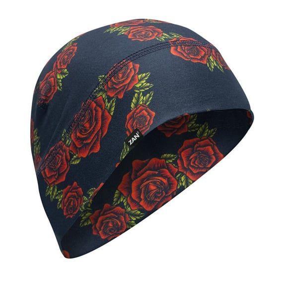 ZANheadgear Helmet Liner/Beanie SportFlex® Series Rose Heart