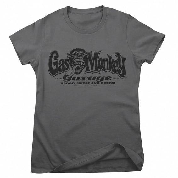 GMG Logo female t-shirt dark gray